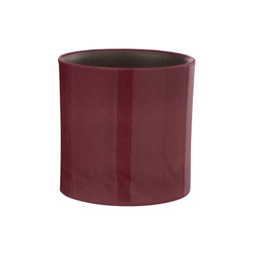 Cache-Pot En Céramique Fuchsia 16.5x16.5x16.5 Cm