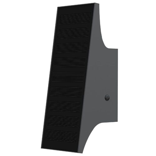 Applique Murale Solaire Plastique Noir 700lm