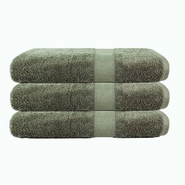 Lot De 3 Draps De Bain 70x130 Cm 500 Gr/M2 100% Coton