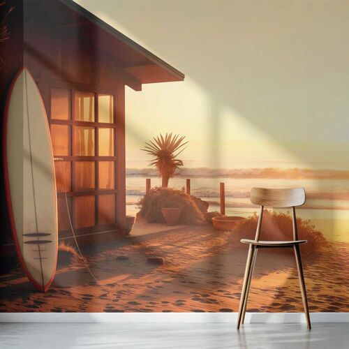 Papier peint maisons de plage 364x270 cm