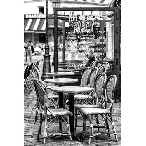 Tableau Paris le café Parisien imprimé sur toile 60x90 cm