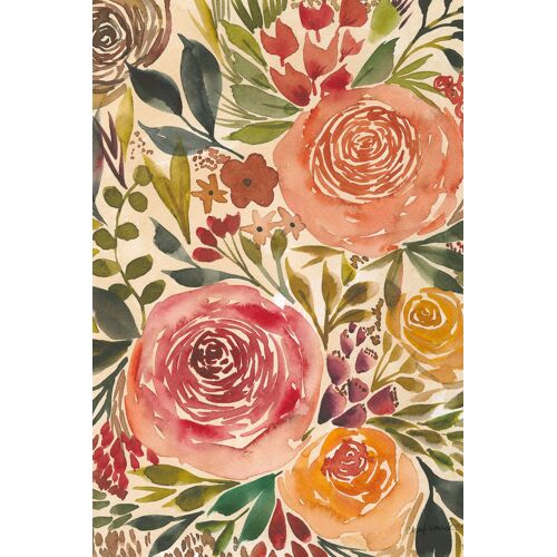 Tableau roses merveilleuses imprimé sur toile 60x90 cm