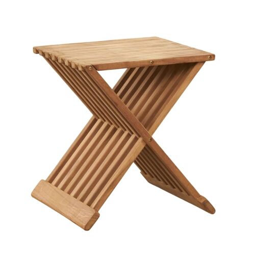 Table Basse De Jardin En Teck Pliante