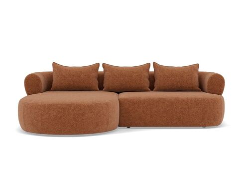 Best Mobilier 3332TER canapé Orange