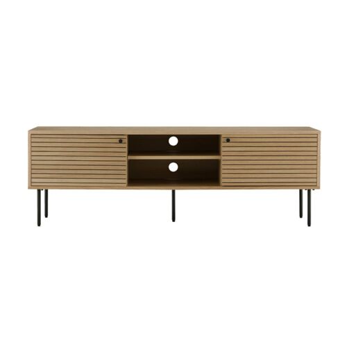 Banc TV chêne naturel 150 cm