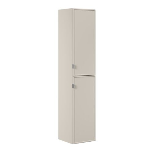 Colonne murale 2 portes stratifiés beige