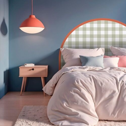 Tête de lit - intissé 225g/m² - pré-encollé - Vert - 110x180cm