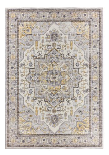 Tapis Vintage Oriental Jaune 160x220 Cm