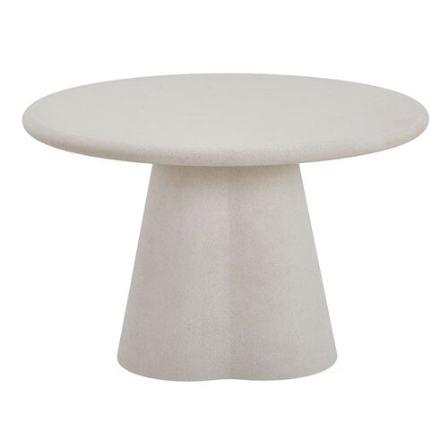 Table à  manger effet bois blanc 4 personnes