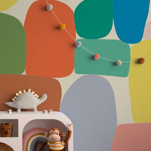 Papier peint panoramique équilibre, Couleurs 300 x 250cm