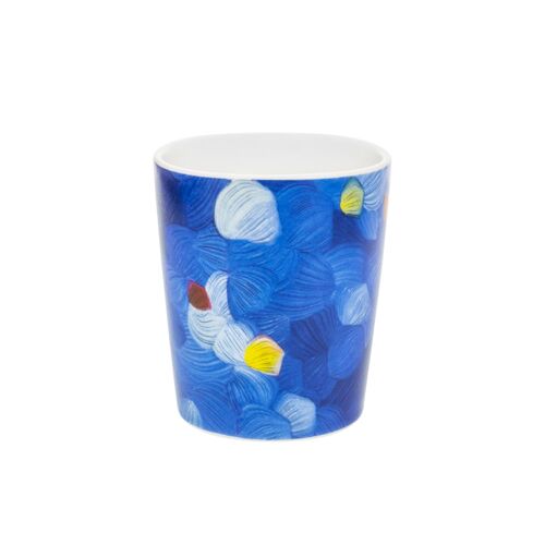 Tasse Espresso Bleu Porcelaine De Chine 5 X 0 X 6 Cm