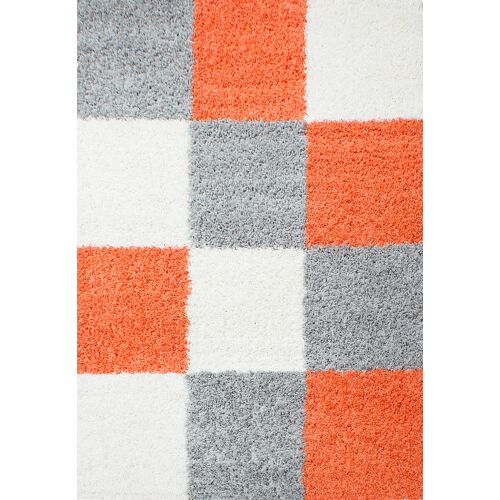 SHAGGY - Tapis à  Carreaux - Terra 120 x 170 cm