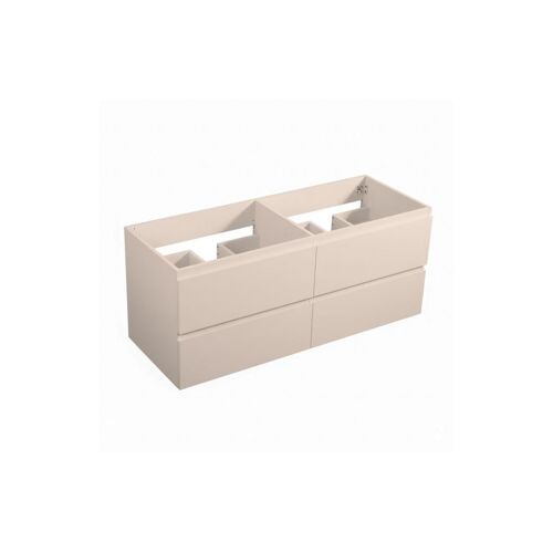 Meuble sous vasque suspendu 4 tiroirs 120cm