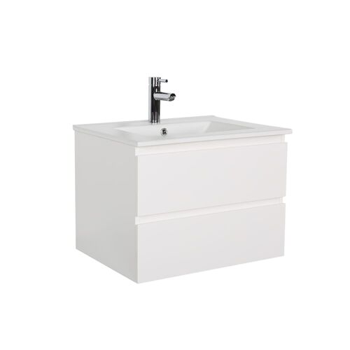 Meuble simple vasque 60cm + vasque