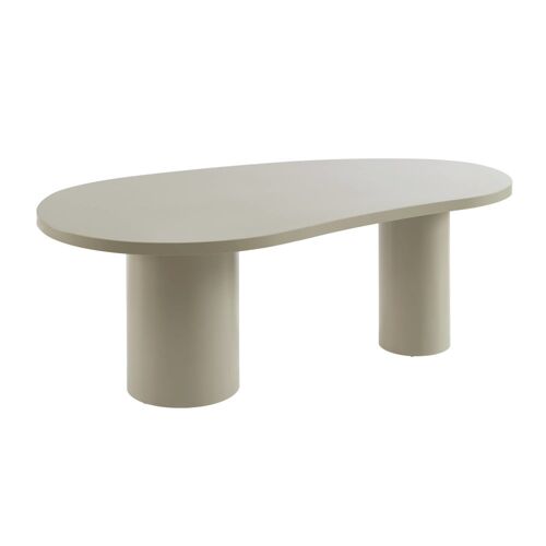 Table à  manger organique structure hévéa 8 places 210cm
