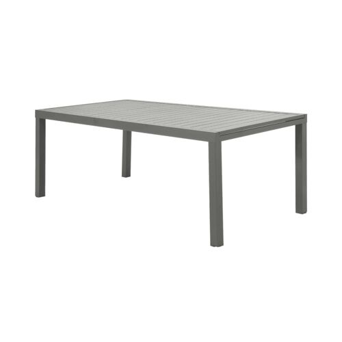 Table De Jardin Extensible Aluminium 10-12 Places Kaki