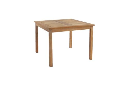 Table De Jardin Carrée Teck