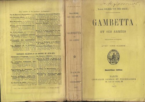 Gambetta Et Ses Armées, Quatrième Édition
