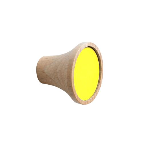 Clairon M Safran - Patère Murale En Hêtre (Made In France)