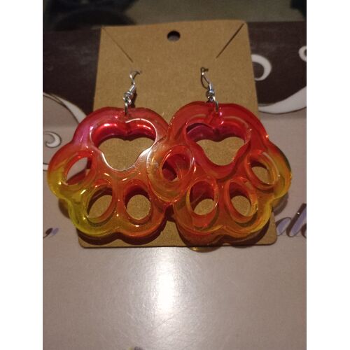 Boucles D'oreilles Pendantes En Résine, 8 Pièces, Couleur Unie, Accessoires De Bijoux Faits À La Main