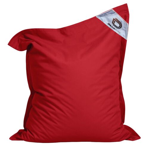 Housse pour Pouf Géant 180x140cm Intérieur et Extérieur - Rouge piment