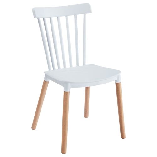 Chaise salle à  manger (x4), blanc