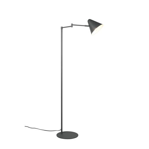 Lampadaire Design En Métal Anthracite