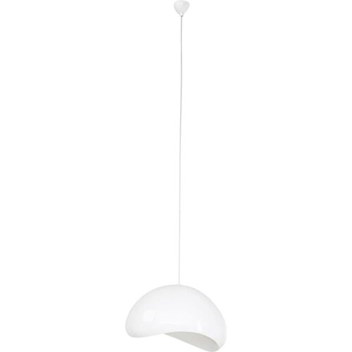 Suspension En Fibre De Verre Blanche