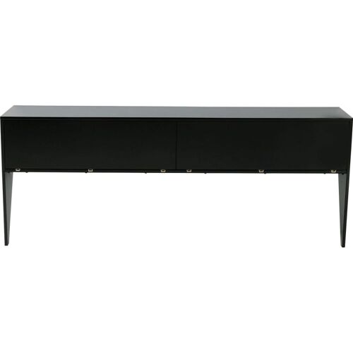 Console murale deux niches noire