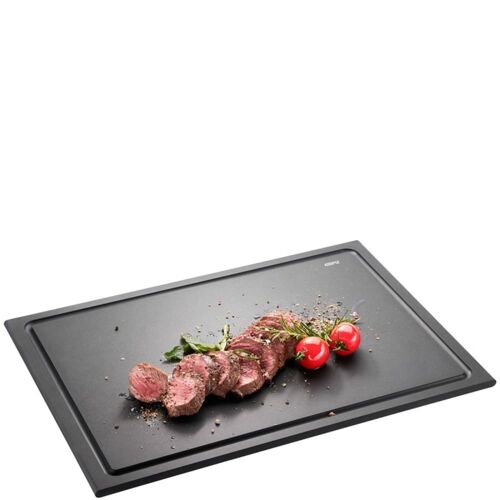 Planche À  Découper En Bois Avec Rainure À  Jus 30x44 Cm