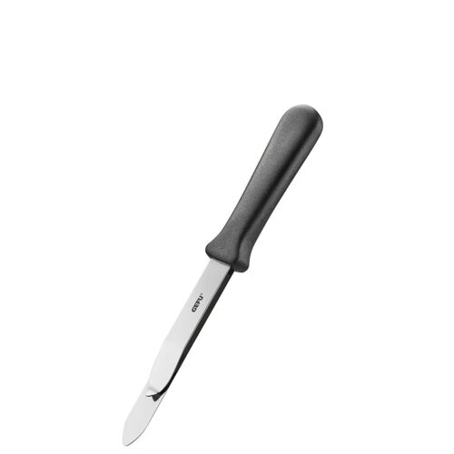 Couteau Rond À  Gâteau En Acier Et Plastique Noir 22.3 Cm