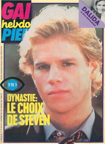 Gai Pied 84 Du 10 Au 16 Septembre 1983 Dalida