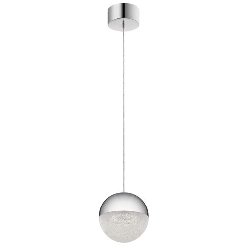 Suspension En Alluminium, Fer Et Acrylique Finition Chrome Poli