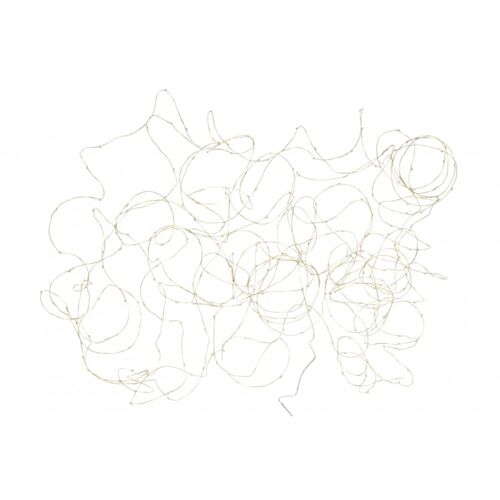 Guirlande Lumineuse Fil En Plastique Doré 300x0,5x0,5cm