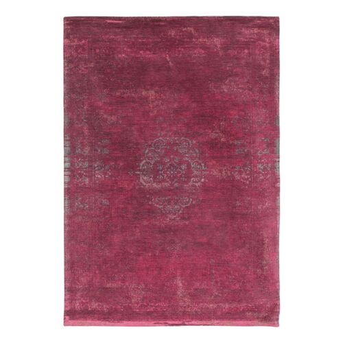 Tapis Salon Et Chambre Tissé Plat 140x200 Cm Rouge