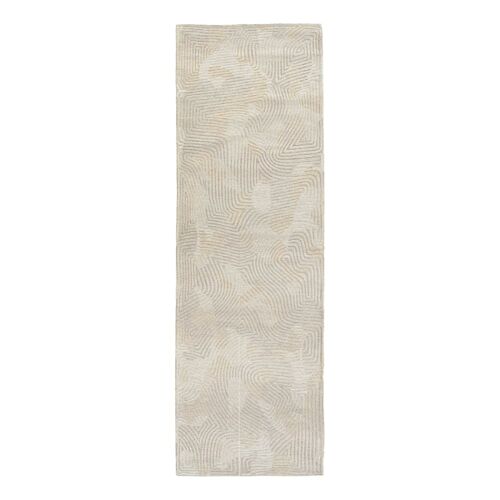 Tapis Salon Et Chambre Tissé Plat 080x250 Cm Beige