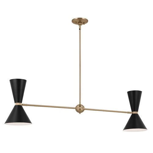Lustre 4 Lumières Acier