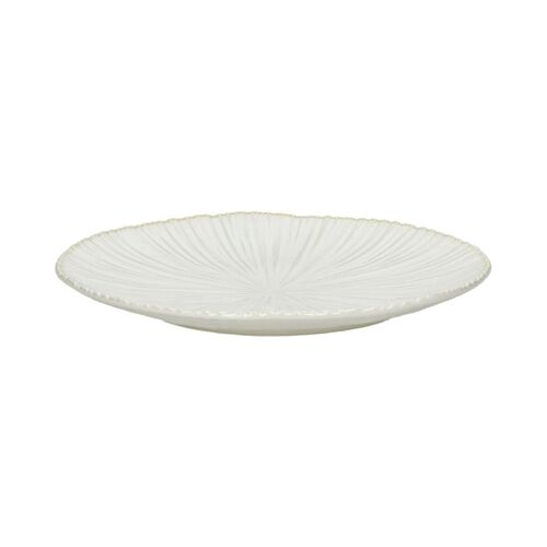 Assiette À  Dessert En Porcelaine Blanc