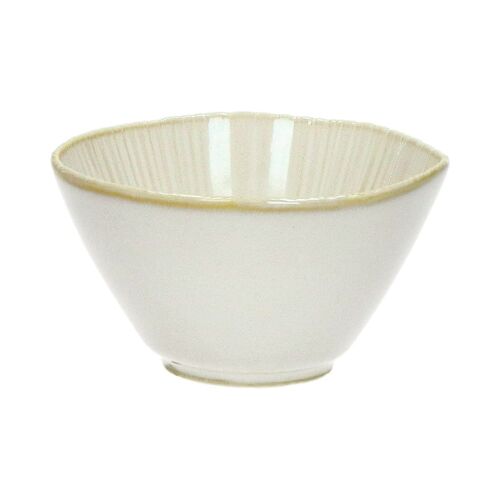 Bol À  Céréales En Porcelaine Blanc D12.7