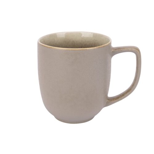 Lot De 6 Tasses En Céramique, Vert, 37 Cl