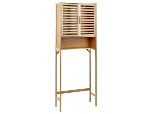 Meuble haut bambou 63 cm marron clair