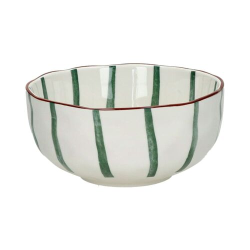 Bol En Porcelaine Vert D15.2