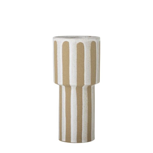 Vase en grès nature H28,5