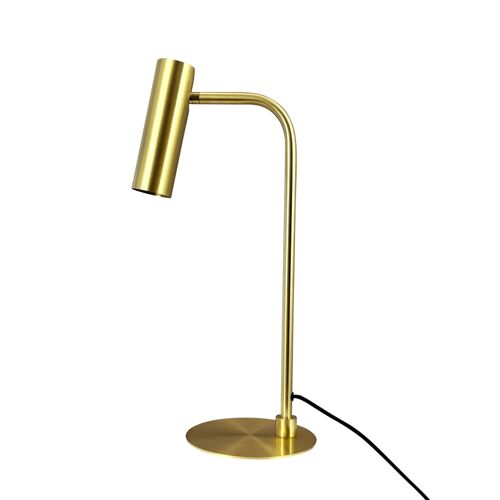 Lampe À  Poser En Métal, Laiton