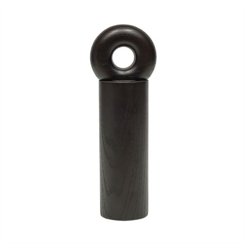 Moulin À Poivre En Bois Ø7,5xh22cm