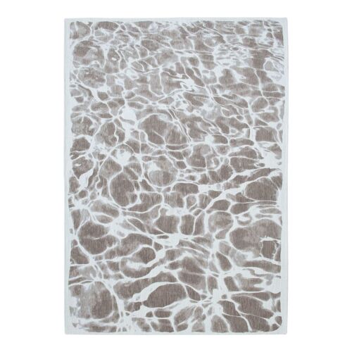Tapis Salon Et Chambre Tissé Plat 170x240 Cm Gris
