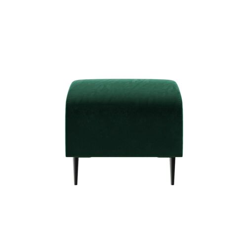 Pouf vert profond