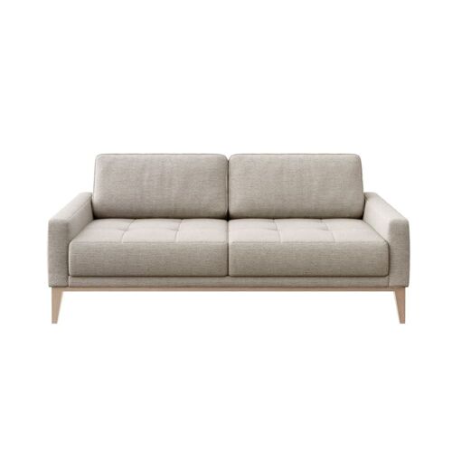 Canapé 2 places en polyester beige