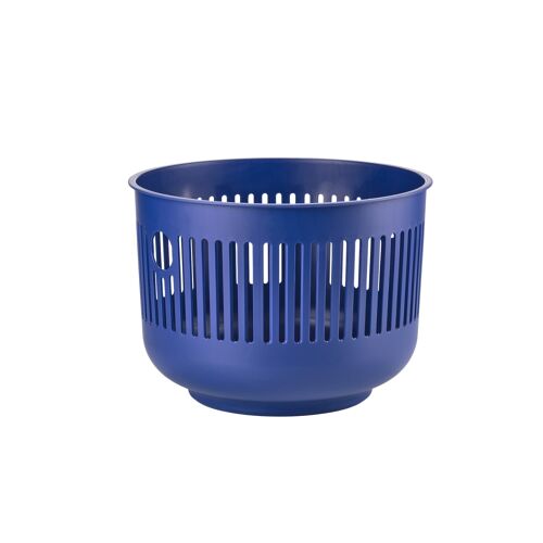 Panier à  linge bleu indigo 40cm