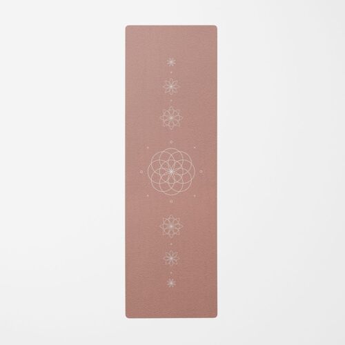 Tapis De Yoga Étreinte Du Lotus Rose 62x184â€¯Cm